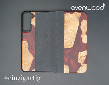 Samsung Galaxy S22 Plus PORTO COLLECTION FLIPCASE 9431 Rot